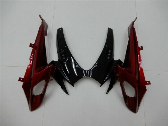 Rouge Argent Carénage Moto GSXR 600 / 750 K6 06-07 Rouge Argent Carénage Moto GSXR 600 / 750 K6 06-07