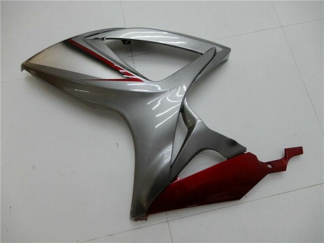 Rouge Argent Carénage Moto GSXR 600 / 750 K6 06-07 Rouge Argent Carénage Moto GSXR 600 / 750 K6 06-07