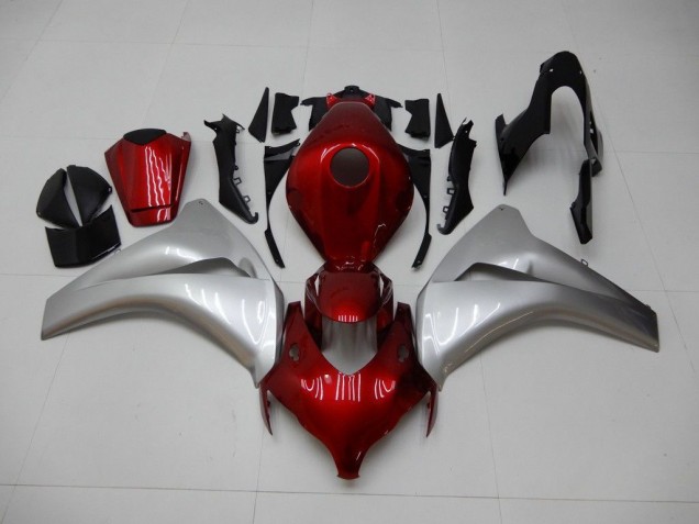 Rouge Argent Carénages Moto CBR 1000 RR 08-11