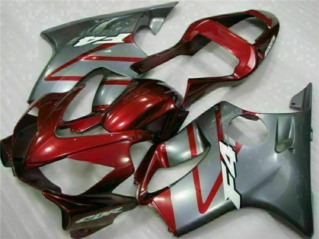 Rouge Argent Carénages Moto CBR 600 F4i 01-03 Rouge Argent Carénages Moto CBR 600 F4i 01-03