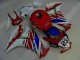 Rouge Blanc Bleu 23 Carénage Moto CBR 1000 RR 12-16 Rouge Blanc Bleu 23 Carénage Moto CBR 1000 RR 12-16