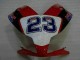 Rouge Blanc Bleu 23 Carénage Moto CBR 1000 RR 12-16 Rouge Blanc Bleu 23 Carénage Moto CBR 1000 RR 12-16