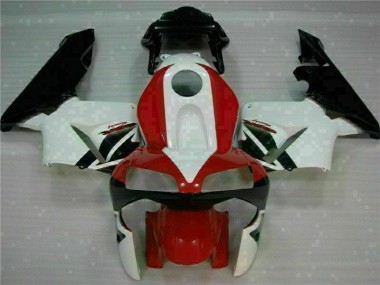 Rouge Blanc Carénage Moto CBR 600 RR 03-04