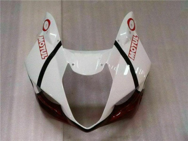Rouge Blanc Carénage Moto GSXR 1000 K3 03-04 Rouge Blanc Carénage Moto GSXR 1000 K3 03-04