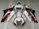 Rouge Blanc Carénage Moto GSXR 1000 K3 03-04 Rouge Blanc Carénage Moto GSXR 1000 K3 03-04