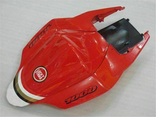 Rouge Blanc Carénage Moto GSXR 1000 K7 07-08 Rouge Blanc Carénage Moto GSXR 1000 K7 07-08