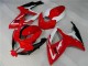 Rouge Blanc Carénage Moto GSXR 600 / 750 K6 06-07