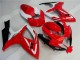 Rouge Blanc Carénage Moto GSXR 600 / 750 K6 06-07