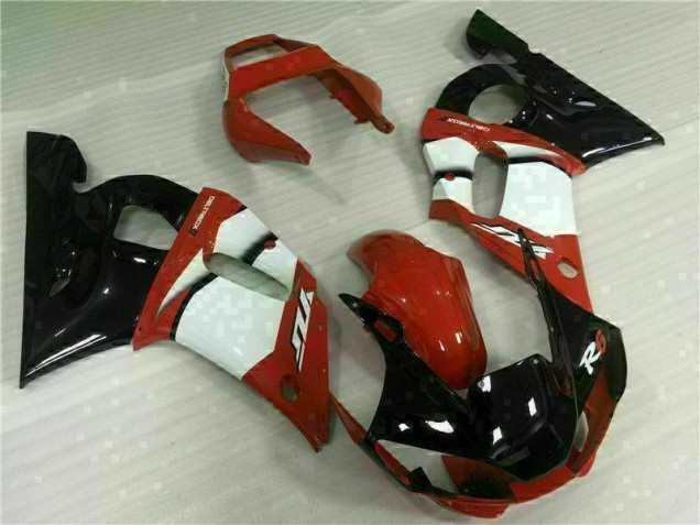 Rouge Blanc Carénage Moto R6 98-02