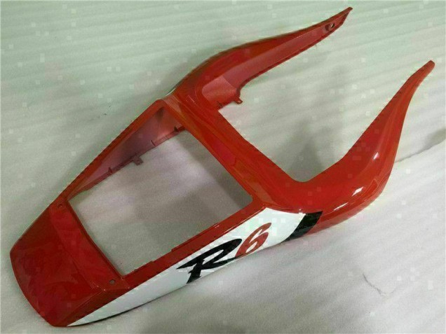 Rouge Blanc Carénage Moto R6 98-02