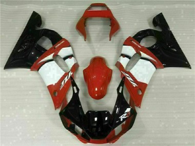 Rouge Blanc Carénage Moto R6 98-02