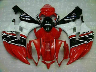 Rouge Blanc Carénage Moto de Rechange R6 06-07