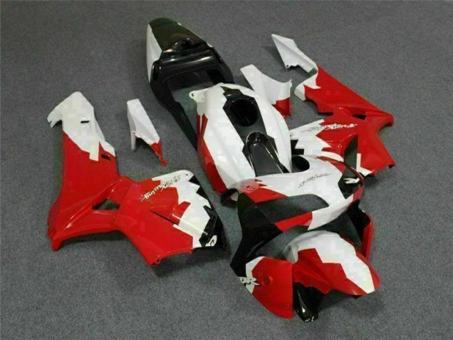 Rouge Blanc Carénages Moto CBR 600 RR 03-04