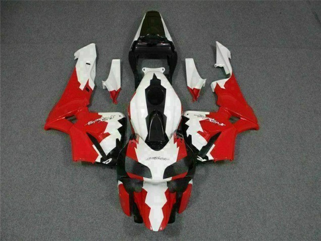 Rouge Blanc Carénages Moto CBR 600 RR 03-04