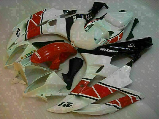 Rouge Blanc Carénages Moto & Carrosserie R6 06-07