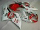 Rouge Blanc Carénages Moto GSXR 1000 K5 05-06