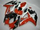 Rouge Blanc Carénages Moto GSXR 600 / 750 K6 06-07 Rouge Blanc Carénages Moto GSXR 600 / 750 K6 06-07