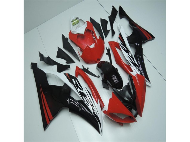 Rouge Blanc Carénages Moto R6 08-16