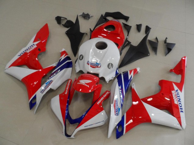 Rouge Blanc Carrosserie Moto CBR 600 RR 07-08 Rouge Blanc Carrosserie Moto CBR 600 RR 07-08