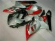 Rouge Blanc Carrosserie Moto GSXR 1000 K5 05-06 Rouge Blanc Carrosserie Moto GSXR 1000 K5 05-06