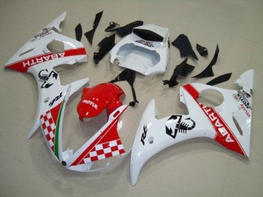 Rouge Blanc Carrosserie Moto R6 03-05