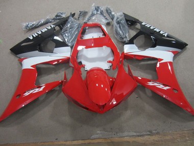 Rouge Blanc Décalque Carénage Moto R6 03-05