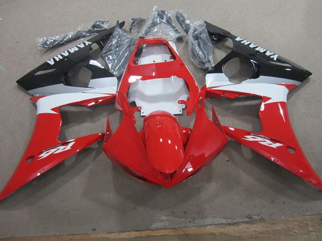 Rouge Blanc Décalque Carénage Moto R6 03-05