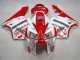 Rouge Blanc Kit Carénages Motos CBR 600 RR 05-06