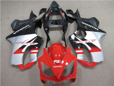 Rouge Blanc Noir Carénage Moto CBR 600 F4i 01-03