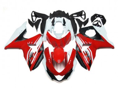 Rouge Blanc Noir Carénage Moto GSXR 1000 K9 09-16
