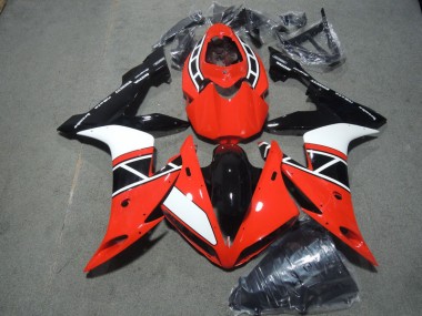 Rouge Blanc Noir Carénages Moto R1 04-06