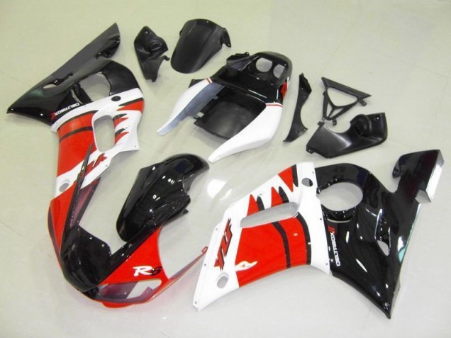 Rouge Blanc Noir Carénages Moto R6 98-02 Rouge Blanc Noir Carénages Moto R6 98-02