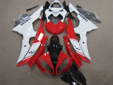Rouge Blanc Noir Décalque Carénage Moto R6 08-16