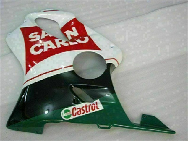 Rouge Blanc Noir San Carlo Carénage Moto CBR 600 F4i 01-03 Rouge Blanc Noir San Carlo Carénage Moto CBR 600 F4i 01-03