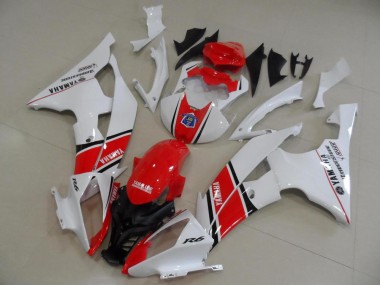 Rouge Blanc Style OEM Carénage Moto R6 08-16