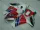 Rouge Bleu Carénage Moto CBR 1000 RR 12-16 Rouge Bleu Carénage Moto CBR 1000 RR 12-16
