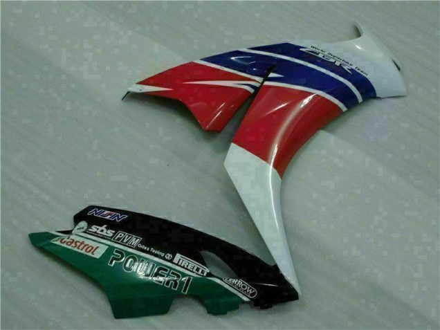 Rouge Bleu Carénage Moto CBR 1000 RR 12-16 Rouge Bleu Carénage Moto CBR 1000 RR 12-16