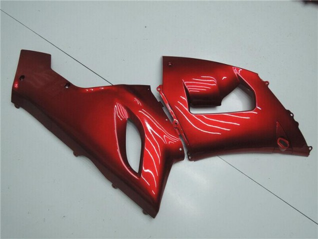 Rouge Bonbon Carénage Moto ZX6R 05-06