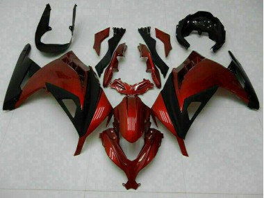 Rouge Carénage Moto EX300 13-16