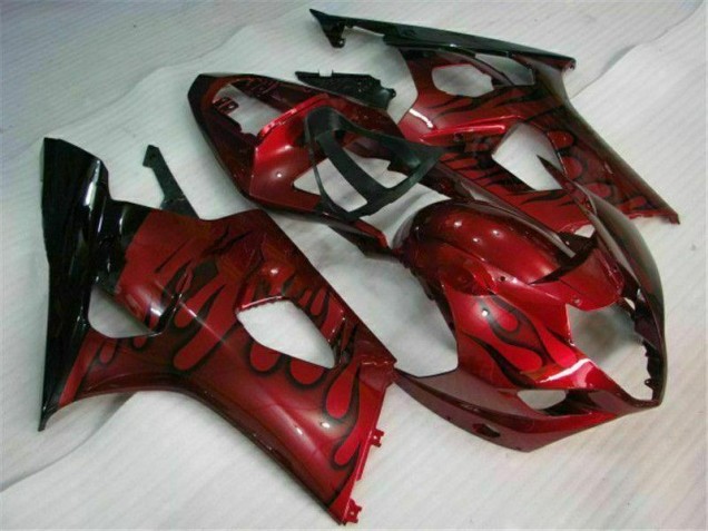 Rouge Carénage Moto GSXR 1000 K3 03-04