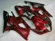Rouge Carénage Moto GSXR 1000 K3 03-04