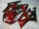 Rouge Carénage Moto GSXR 1000 K3 03-04