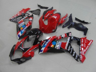 Rouge Carénage Moto GSXR 1000 K7 07-08
