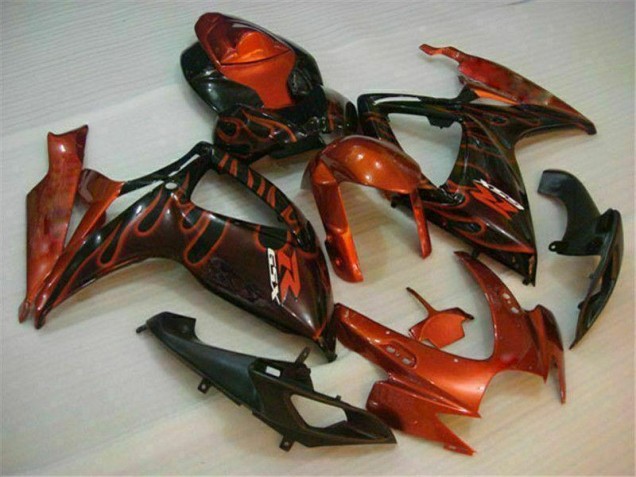 Rouge Carénage Moto GSXR 600 / 750 K6 06-07