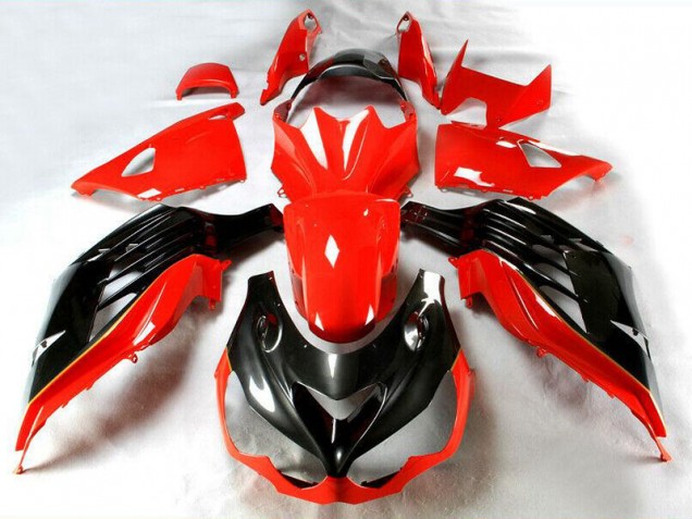 Rouge Carénage Moto ZX14R ZZR 1400 12-21