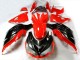 Rouge Carénage Moto ZX14R ZZR 1400 12-21