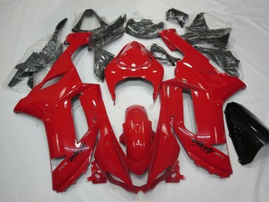 Rouge Carénage Moto ZX6R 07-08