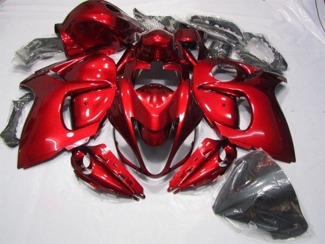 Rouge Carénages Moto GSXR 1300 Hayabusa 08-19 Rouge Carénages Moto GSXR 1300 Hayabusa 08-19
