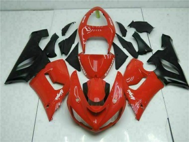 Rouge Carénages Moto ZX6R 05-06