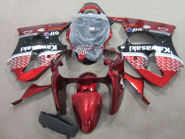 Rouge Carrosserie Moto ZX6R 00-02